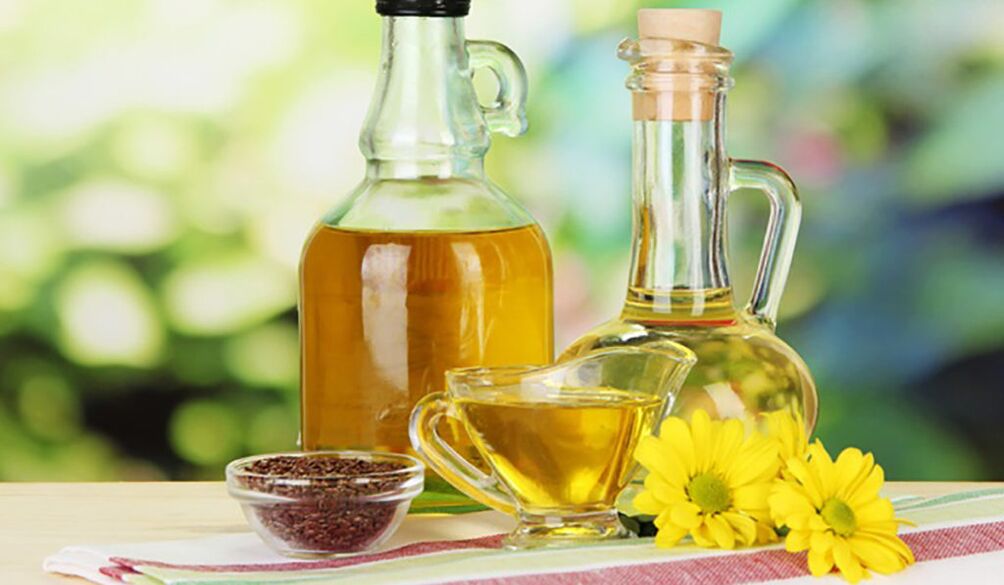 Aceite de lino para la potencia