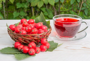 Una infusión de espino